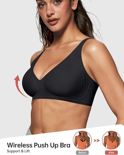 Viral Seamless Push-Up Wireless Bra
